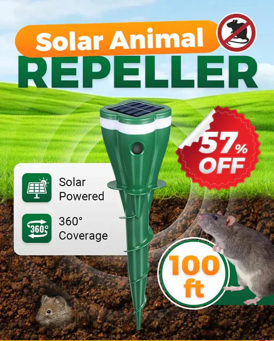 🌸 Hot Sale 57% Rabatt ☘️ Solarbetrieben wasserdicht Schraube Mole Abwehrmittel cetaut