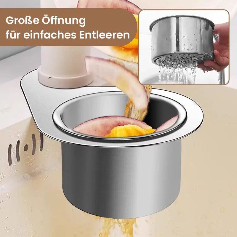 🔥Siebkorb aus Edelstahl in Schwanenform für die Spüle💧 cetaut