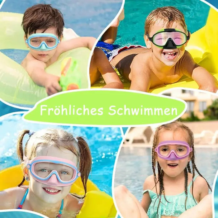 🔥Letzter Tag: 49% Rabatt🏊‍♀️HD-Schwimmbrille für Kinder mit großem Rahmen, wasserdicht und beschlagfrei cetaut