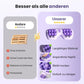 💜Der bequemste Blutkreislauf-Förderer💜Tragbarer Fußmassageroller mit Doppelwalze cetaut
