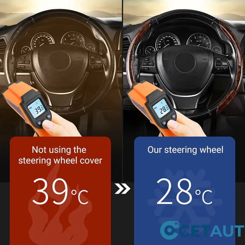 Universal Anti-Rutsch Auto-Lenkradabdeckung cetaut