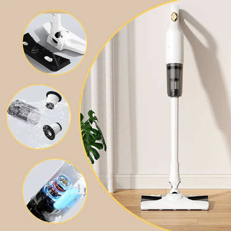 ⏳Begrenzte Zeit 50% Rabatt💥3-in-1 Handstaubsauger Kabellos, Autonom & Wiederaufladbar 🧹✨ 💨 Leistungsstark & Vielseitig - Reinigen Sie mühelos überall im Haus! cetaut