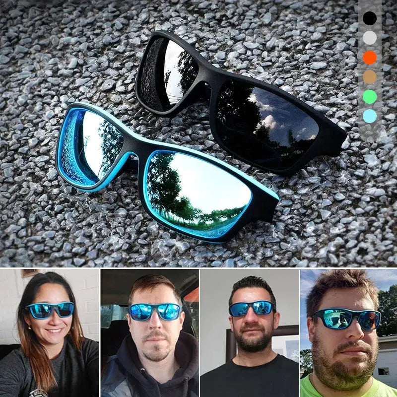 😎POLARISIERTE SPORT-SONNENBRILLE mit TAC-Gläsern UV400 🏅 – Ideal für Autofahren, Angeln & Outdoor (TR90-Rahmen, photochrom, 100% blendfrei)😎 cetaut