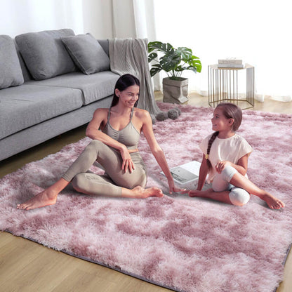 ⏳Limitiertes 50 % Rabatt⏰Farbverlauf-Plüsch-Fußmatte🛋️