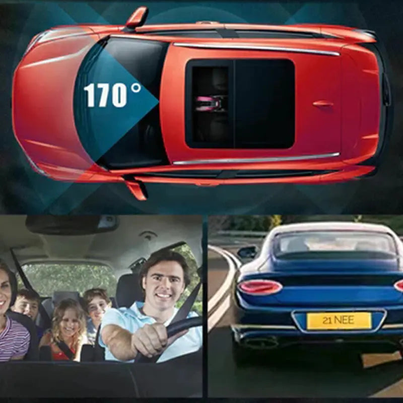 🔥Heißer Verkauf 49% Rabatt🔥Dashcam mit 170° Weitwinkel und 1080p Doppelobjektiv cetaut