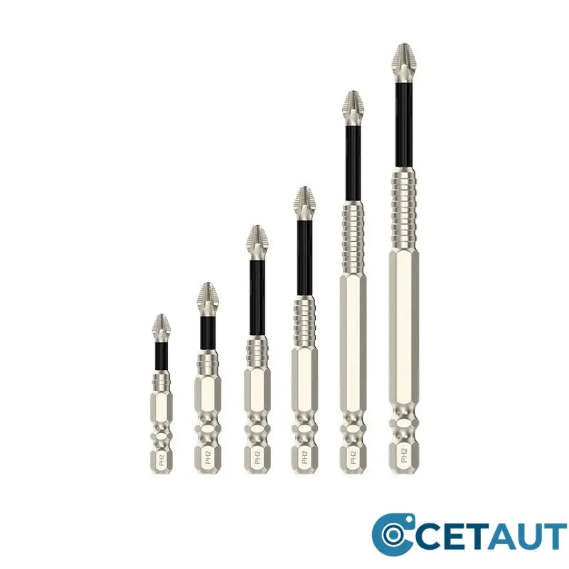 6-teilige Phillips Schraubendreher Bits Set cetaut