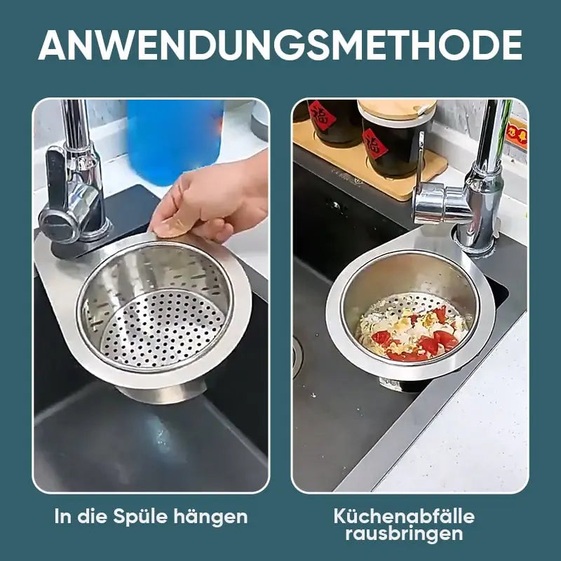 🔥Siebkorb aus Edelstahl in Schwanenform für die Spüle💧 cetaut
