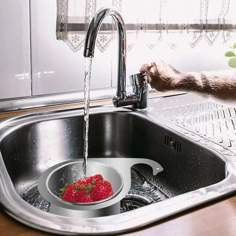🔥Siebkorb aus Edelstahl in Schwanenform für die Spüle💧 cetaut