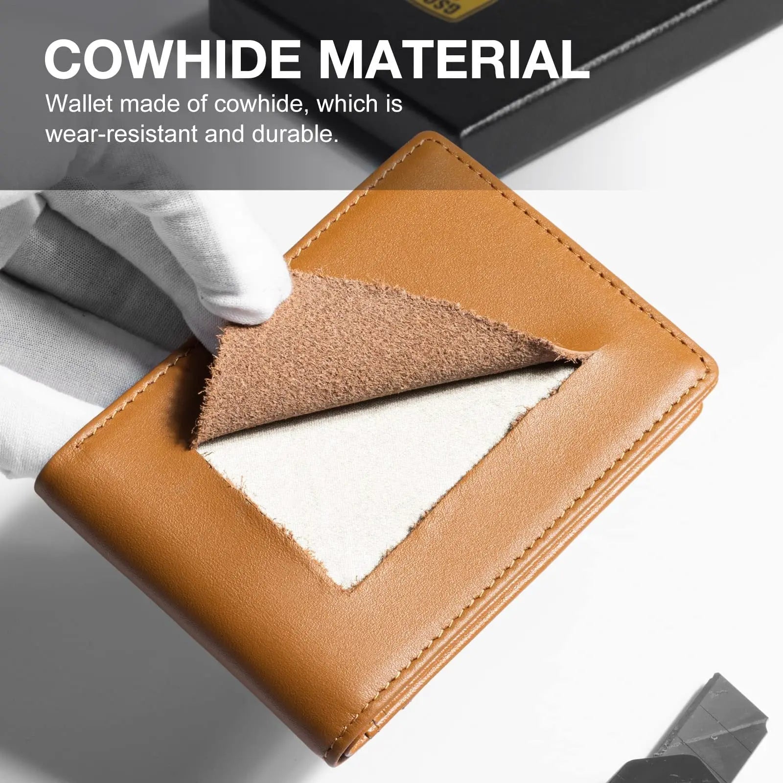 🔥Sommer-Hot-Sale 49% Rabatt🔥GSOIAX Herren-Geldbörse Rfid-Blockierung cetaut