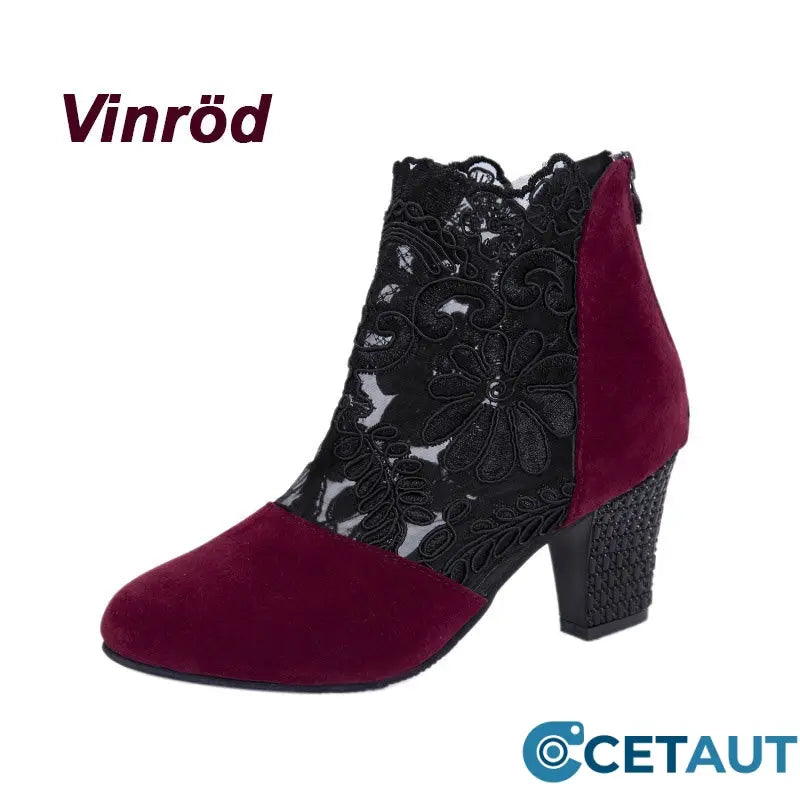 👢✨Damen High Heels mit eleganter Spitze für den Sommer cetaut