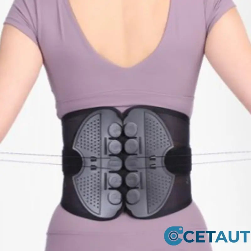 Verstellbarer Lendenwirbelstützgürtel Lower Back Brace cetaut