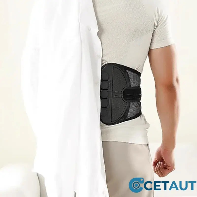 Verstellbarer Lendenwirbelstützgürtel Lower Back Brace cetaut