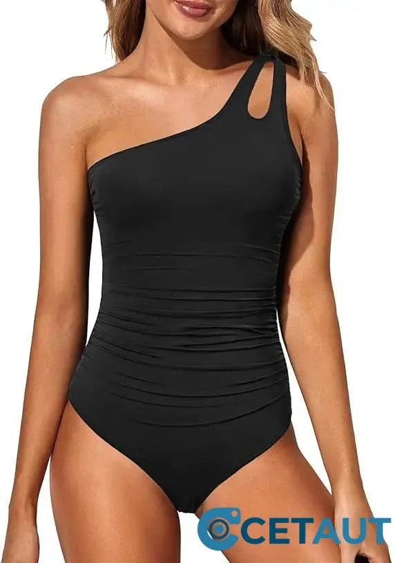 🌸🌼Frühjahrsaktion 49% RABATT🧚Einstückiger asymmetrischer Damen-Badeanzug cetaut