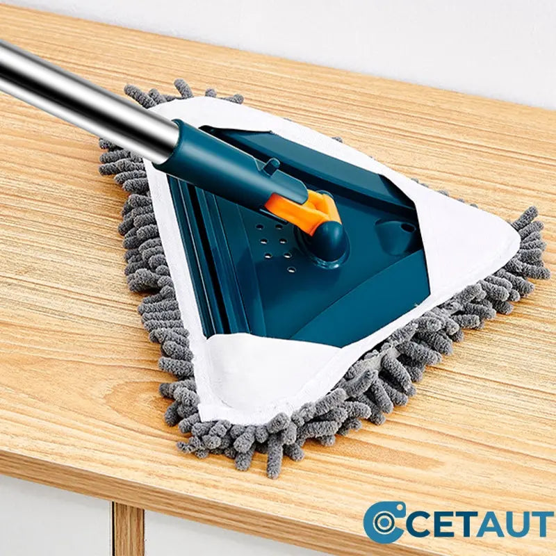 Mehrzweck 360 ° Rotatable Dreiecksreinigungsmop cetaut