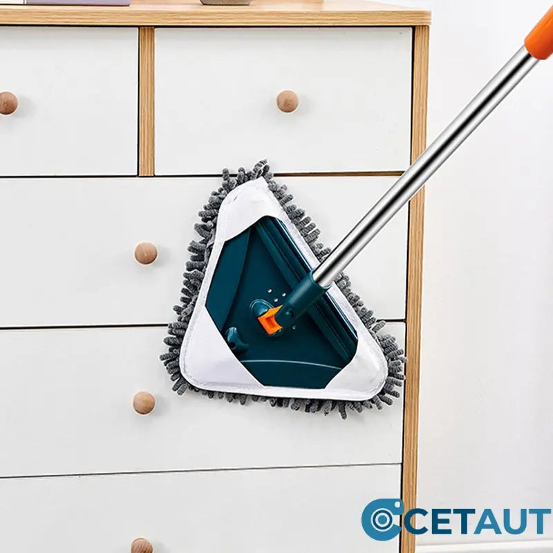 Mehrzweck 360 ° Rotatable Dreiecksreinigungsmop cetaut