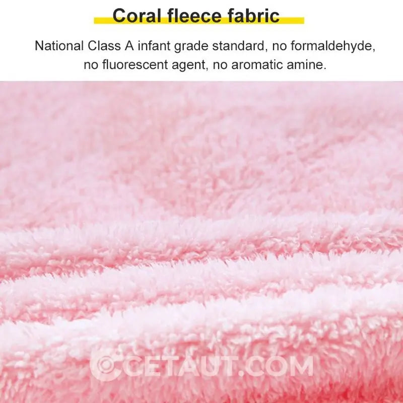 🎁🚀 Letzter Tag nur 50% Rabatt 🔥 Damen Solid Color Coral Fleece Bademantel cetaut