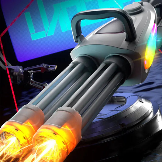⏳Begrenzte Zeit 50% Rabatt🔥Doppelläufiges Gatling-Elektro-Wasserpistolen-Set🔫🔫 cetaut