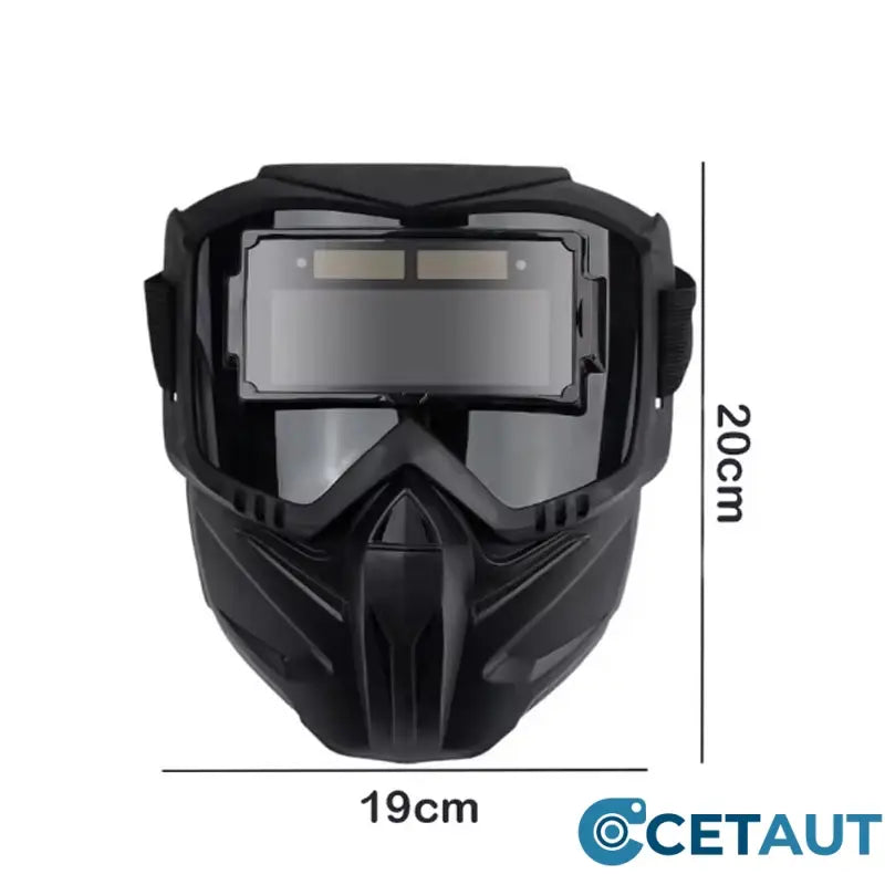 Automatisch abdunkelnder Schweißhelm für Augenschutz cetaut