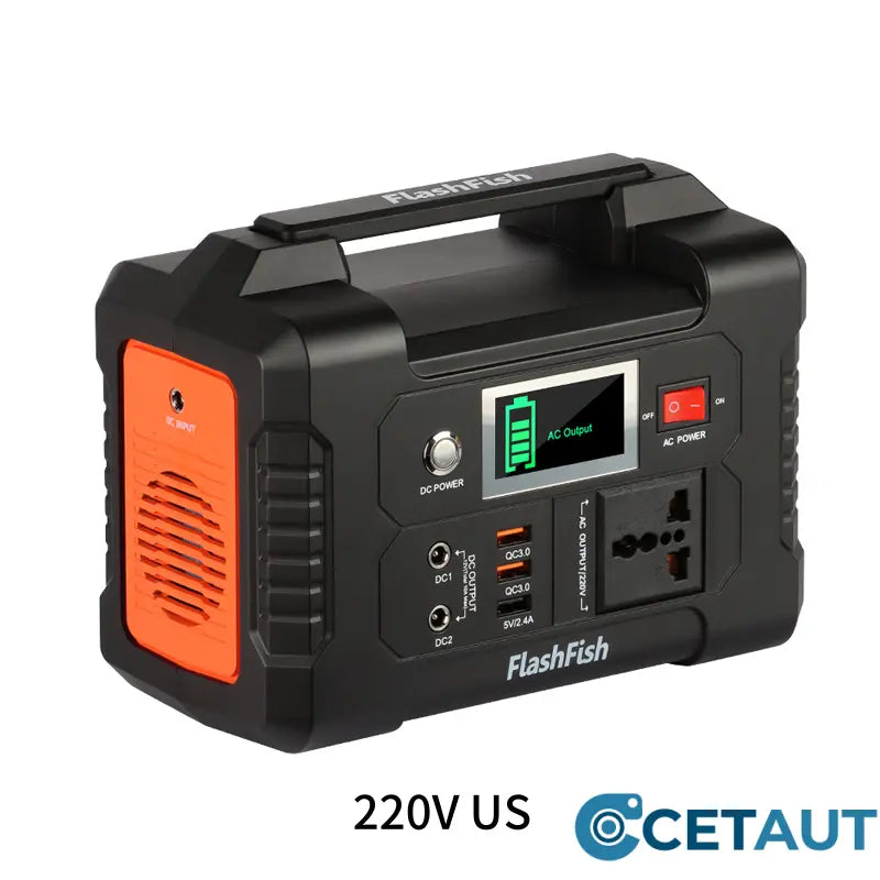 200W Portable Power Station with Display cetaut