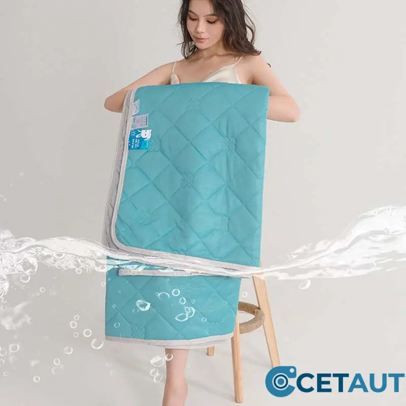 💤 Letzter Tag - 49% RABATT ❄️ Atmungsaktive, bedruckte, waschbare Sommer-Kühldecke-Kühlende Bettdecke für erholsamen Schlaf 🛏️ Atmungsaktiv & Waschbar cetaut
