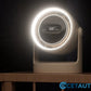 🌬️Leise. Frisch. Immer bereit-3-in-1 LED-Licht & integrierter Aromatherapie-Diffuser leiser Mini-Ventilator cetaut