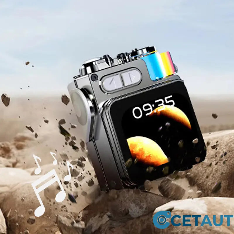🎵Deutsches Design. Weltklang. Unverwüstlich-Tragbarer drahtloser Bluetooth-Lautsprecher cetaut