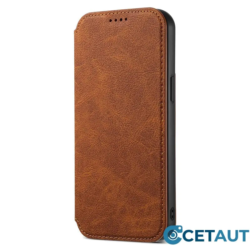 Magnetische Flip-Wallet-Hülle für die iPhone-Serie cetaut
