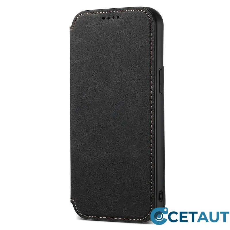 Magnetische Flip-Wallet-Hülle für die iPhone-Serie cetaut