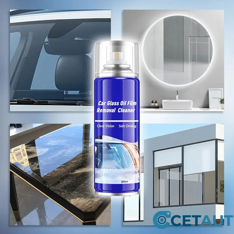 Autoglasreiniger zur Entfernung von Ölfilmen cetaut