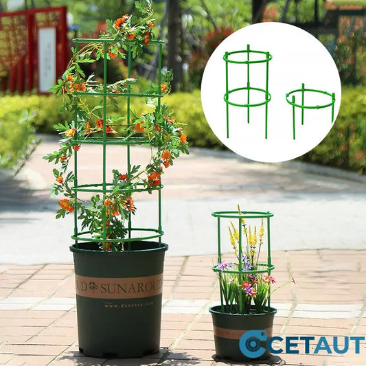 🌱Modul-Pflanzenstütze: Einfach Bauen, Starke Hilfe🌱Abnehmbare Stützpfähle für Blumen und Früchte cetaut