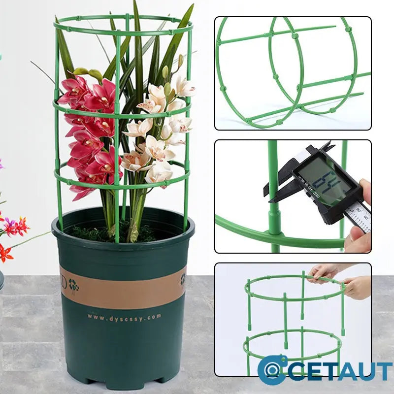 🌱Modul-Pflanzenstütze: Einfach Bauen, Starke Hilfe🌱Abnehmbare Stützpfähle für Blumen und Früchte cetaut