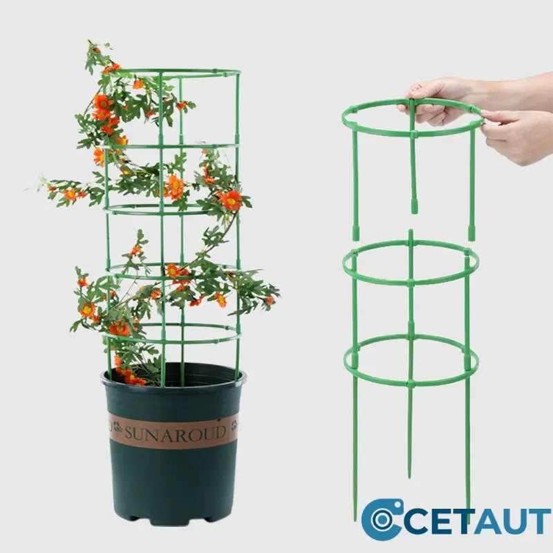 🌱Modul-Pflanzenstütze: Einfach Bauen, Starke Hilfe🌱Abnehmbare Stützpfähle für Blumen und Früchte cetaut