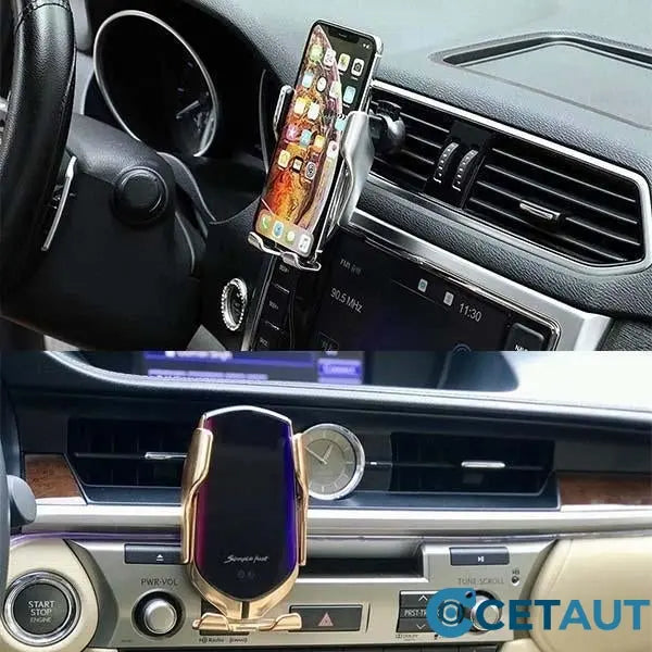 Magic Clip Automatic Induction Mobile Phone Holder cetaut