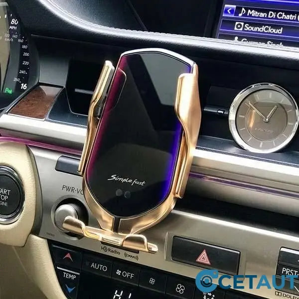 Magic Clip Automatic Induction Mobile Phone Holder cetaut