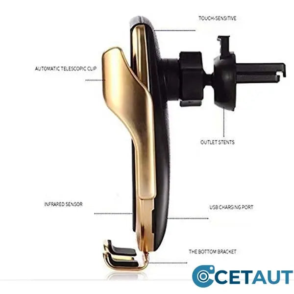 Magic Clip Automatic Induction Mobile Phone Holder cetaut