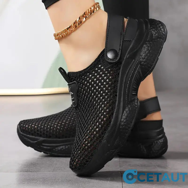 👟EVA-Sohlen federn jeden Schritt ab-Atmungsaktive, rutschfeste und lässige orthopädische Damen-Sneaker cetaut