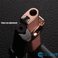 Compact Windproof Lighter with Adjustable Flame cetaut