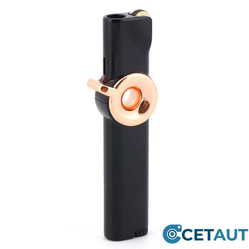 Compact Windproof Lighter with Adjustable Flame cetaut