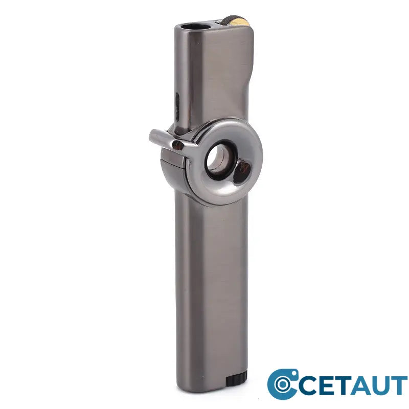 Compact Windproof Lighter with Adjustable Flame cetaut