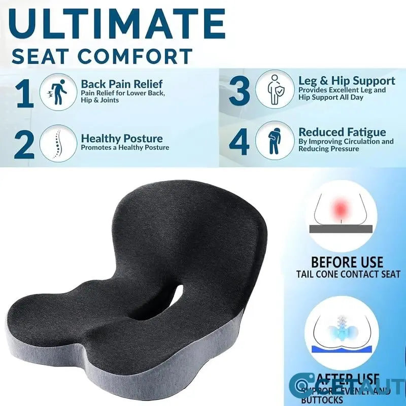 🎁Begrenzter Verkauf 50 % RABATT🎁Rutschfester Memory Foam-Sitz cetaut