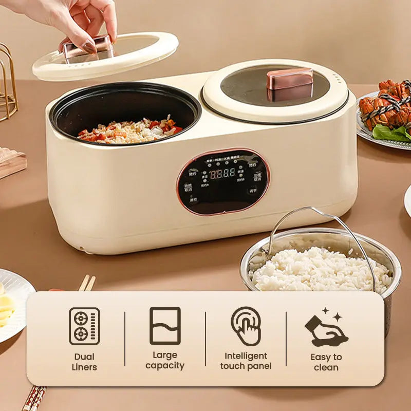 Automatic Multi-Functional Double-Liner Rice Cooker cetaut