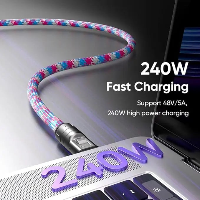 2 IN 1 Cell Phone Lanyard Fast Charging Data Cable cetaut