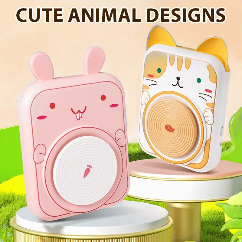 🎨Lufttrocknendes 4-in-1 Kreativ-Set für Kinder: Töpfern ohne Brennen, Malen & Spielen mit süßen Tier-Designs (Katze/Hase/Welpe/Kuh) – Inkl. Werkzeuge, USB-Ladung & Schürze 🐶 cetaut
