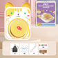 🎨Lufttrocknendes 4-in-1 Kreativ-Set für Kinder: Töpfern ohne Brennen, Malen & Spielen mit süßen Tier-Designs (Katze/Hase/Welpe/Kuh) – Inkl. Werkzeuge, USB-Ladung & Schürze 🐶 cetaut