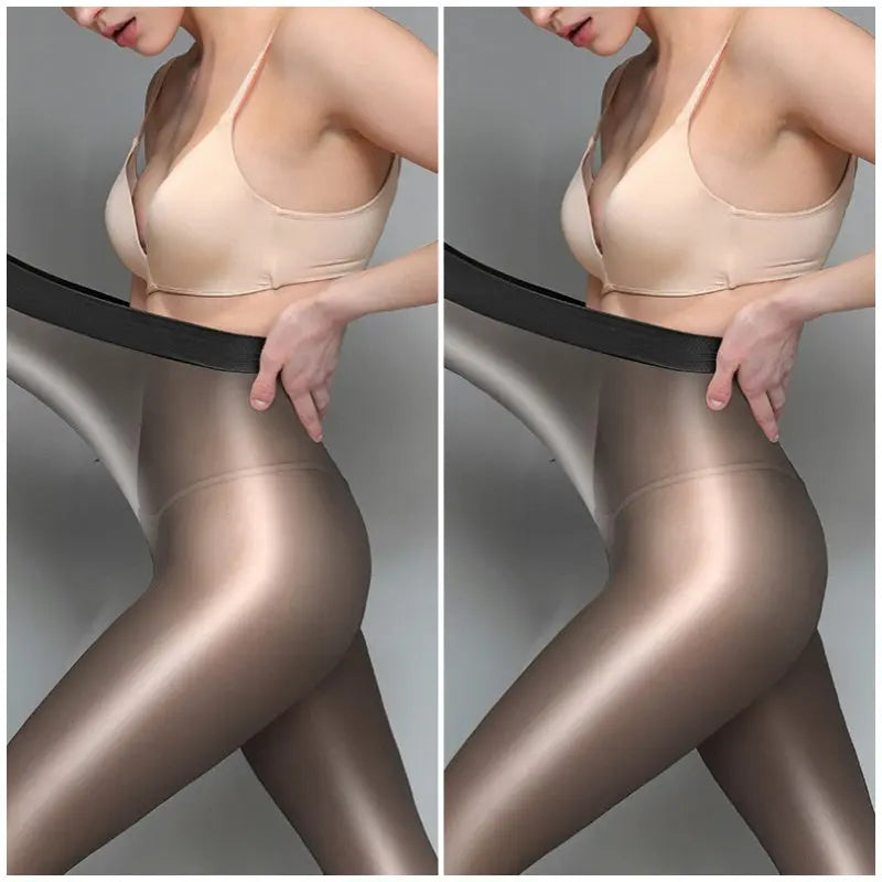 2er Pack Strumpfhosen Damen 60/70 DEN Transparent Feinstrumpfhose Reißfest Seidenstrumpfhose Komfortbund Seidig Stützstrumpfhose Druckfreier High Waist cetaut