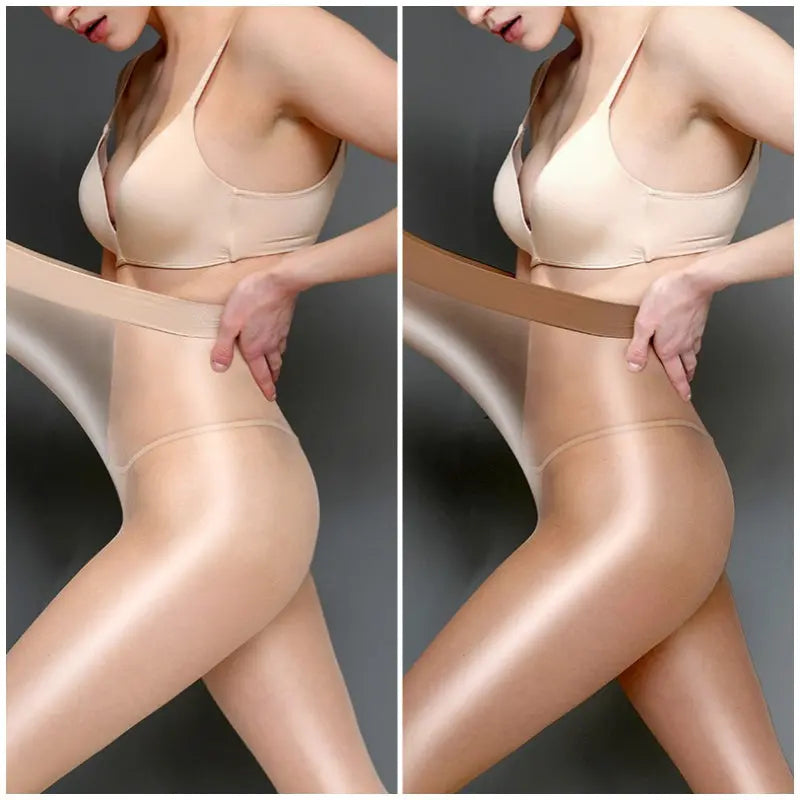 2er Pack Strumpfhosen Damen 60/70 DEN Transparent Feinstrumpfhose Reißfest Seidenstrumpfhose Komfortbund Seidig Stützstrumpfhose Druckfreier High Waist cetaut