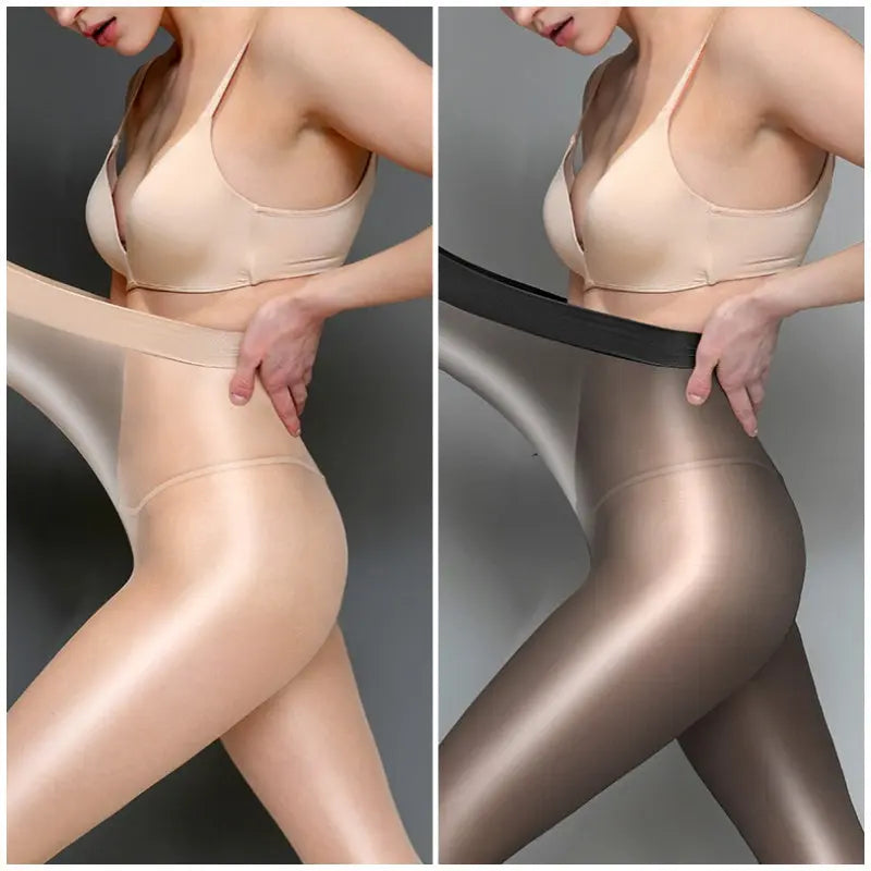 2er Pack Strumpfhosen Damen 60/70 DEN Transparent Feinstrumpfhose Reißfest Seidenstrumpfhose Komfortbund Seidig Stützstrumpfhose Druckfreier High Waist cetaut