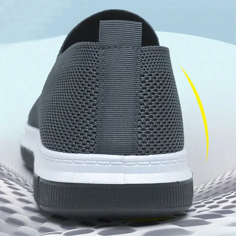 Breathable mesh casual slip-on shoes cetaut