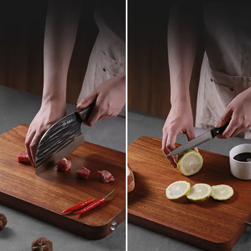 Durable Antibacterial Cutting Wood Board cetaut