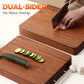 Durable Antibacterial Cutting Wood Board cetaut